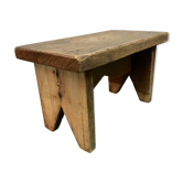 Tabouret vintage en bois