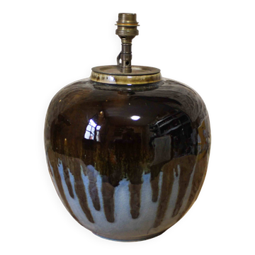 Pied de lampe en céramique