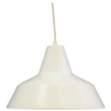 White chandelier, Danish design, 1970s, production: Denmark