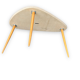 Table basse en  bois