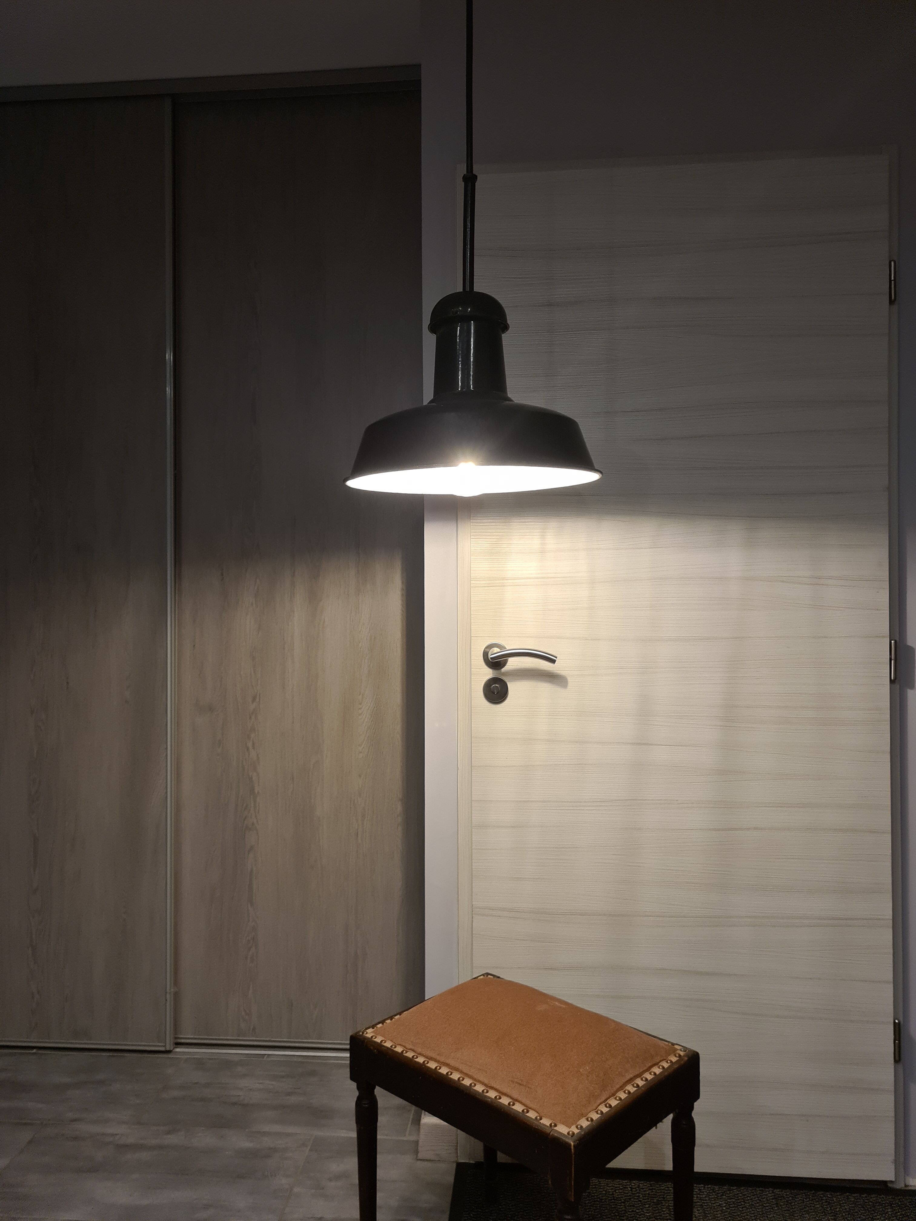 Industrial hanging lamp