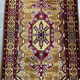 Vintage pure wool carpet 244x83