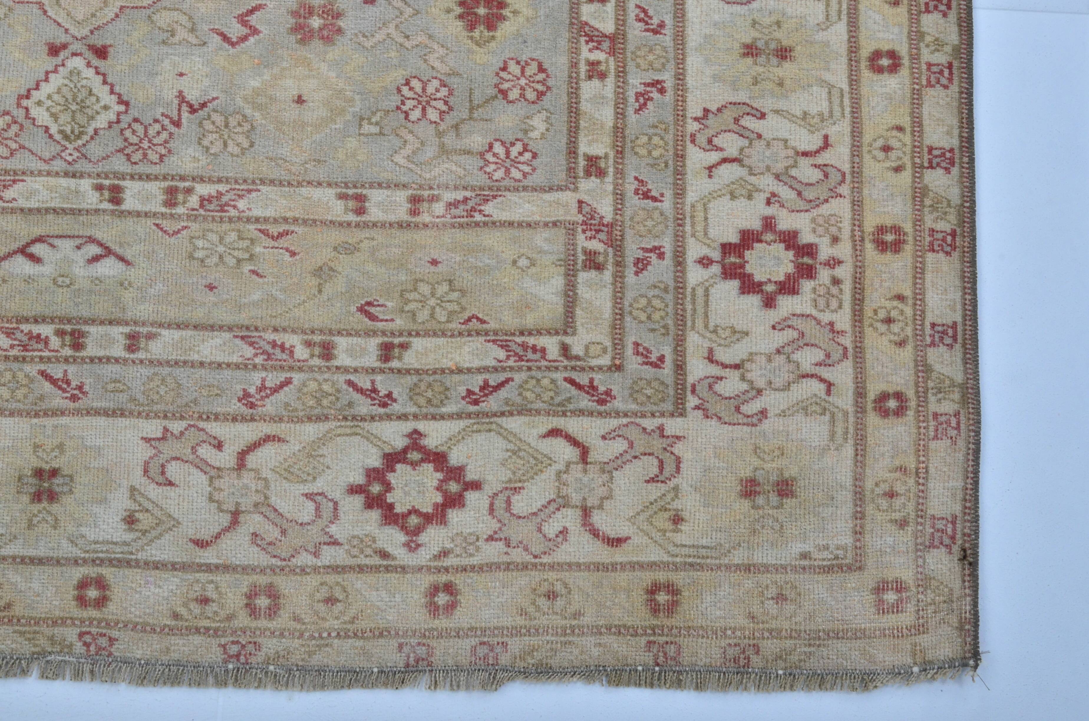 Handknotted Floor Vintage Rug sku3436
