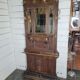 Old walnut cloakroom