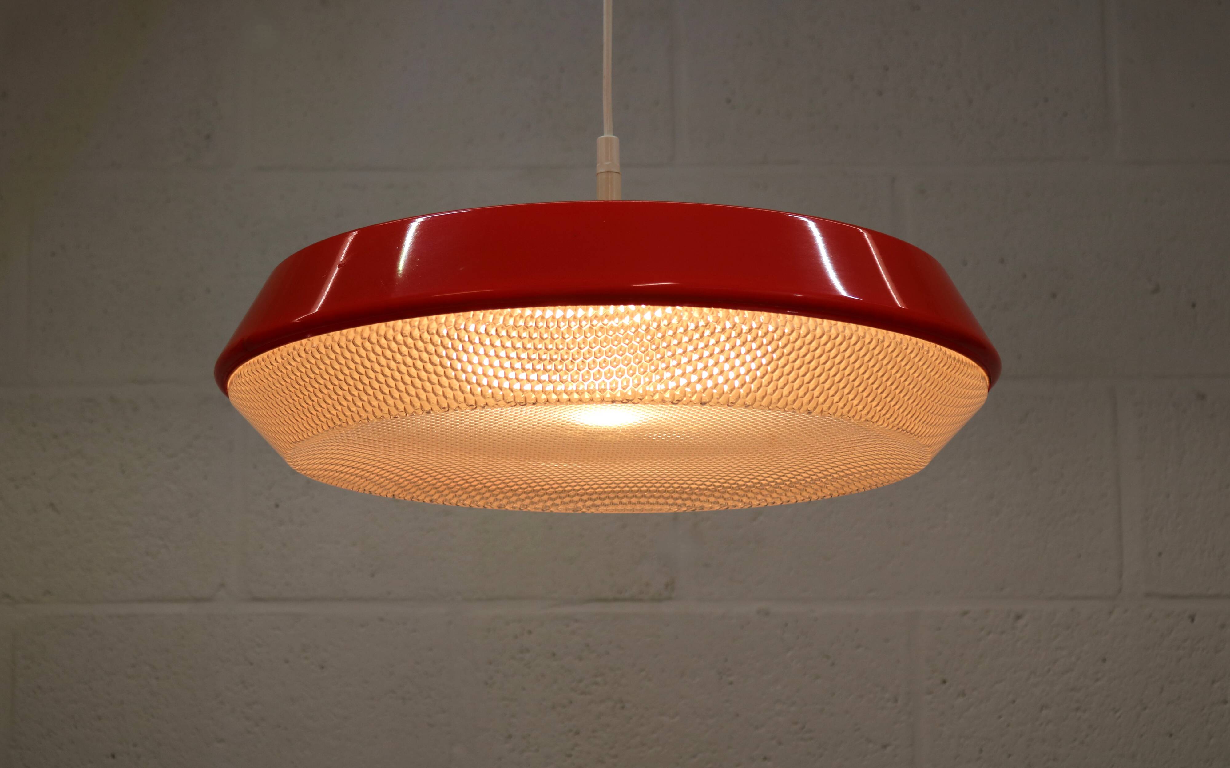Space age plastic ufo ceiling lamp *** Massive *** Belgium Design