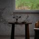 Modern Danish, side table / sculptural console in oak, 1940s