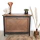Storage cabinet "explores the world" stencil world map