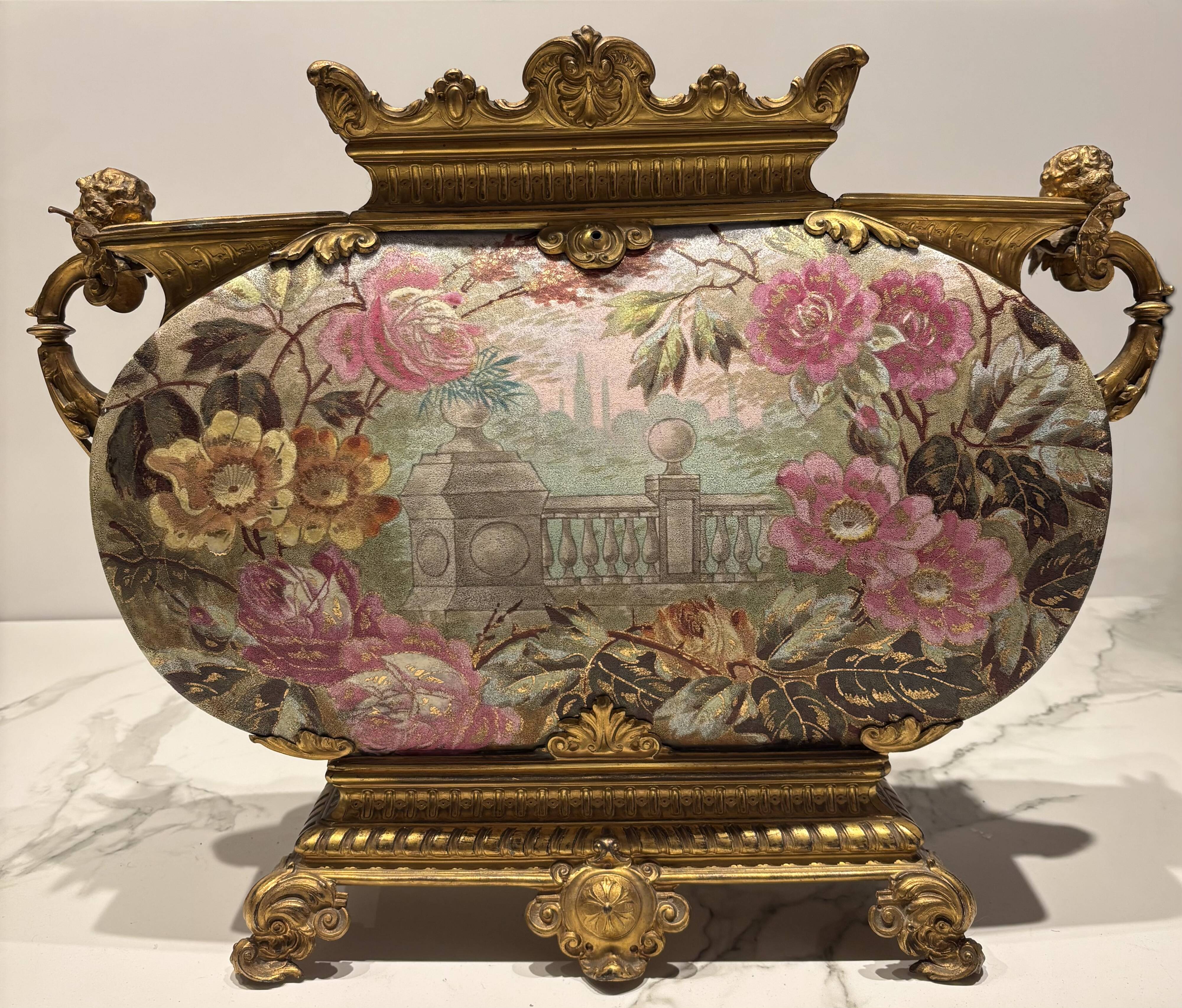 Antique Royal Bonn vase jardinière
