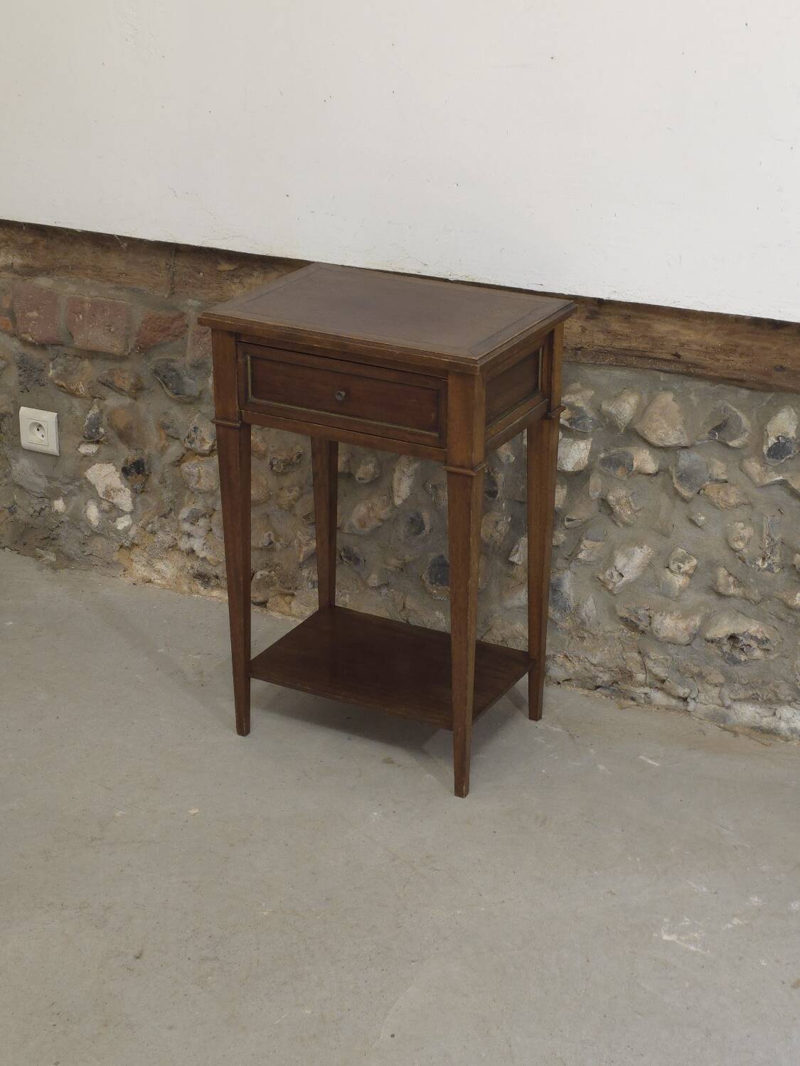 Directoire style bedside table