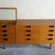 Commode coiffeuse par André Simard vers 1955, France