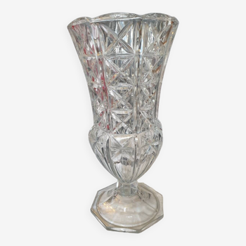 Vase médicis en cristal