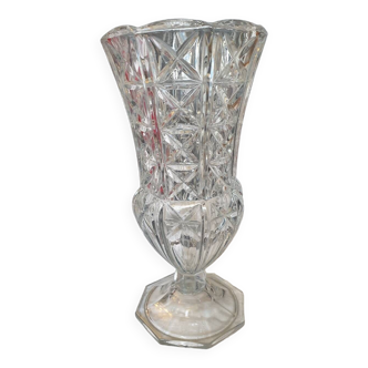 Vase médicis en cristal