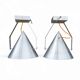 2 plafonniers, appliques de style industriel