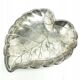 R1J Art Nouveau platter in the shape of a leaf