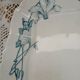 2 antique ironstone dishes
