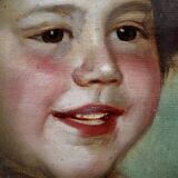 Portrait d'enfant, 1820, Huile sur toile, Encadrée