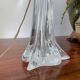 Pied de lampe en cristal 35cm