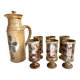 Vintage coffee set from the 1970s.