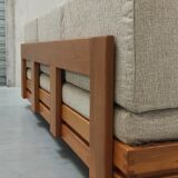 Elm sofa Maison Regain, 60's