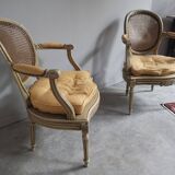 Pair of Louis XVI armchairs