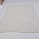 White Anatolian Handwoven Hemp Rug sku 3653