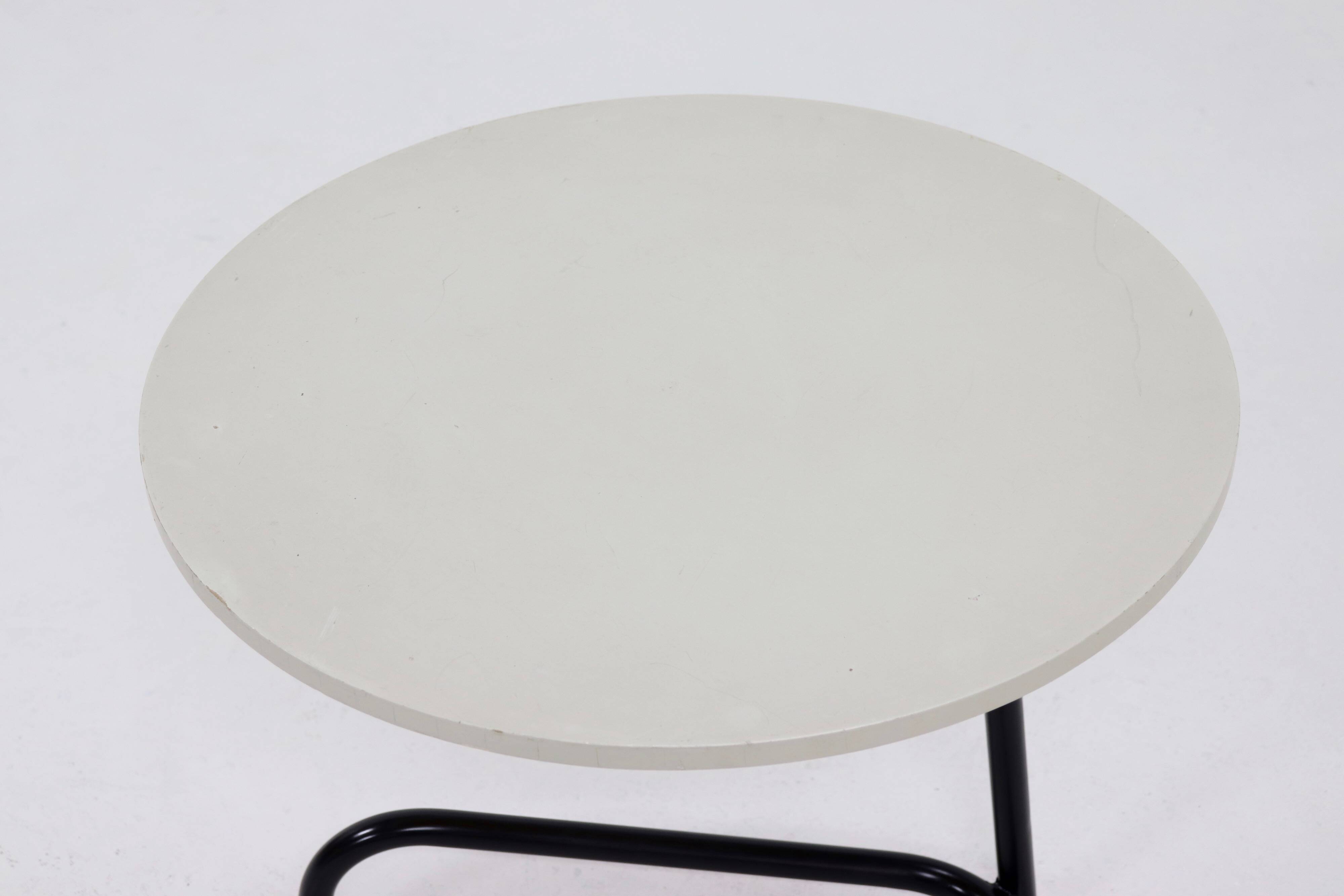 Dutch Tripod Side Table by Kuperus 1950s
