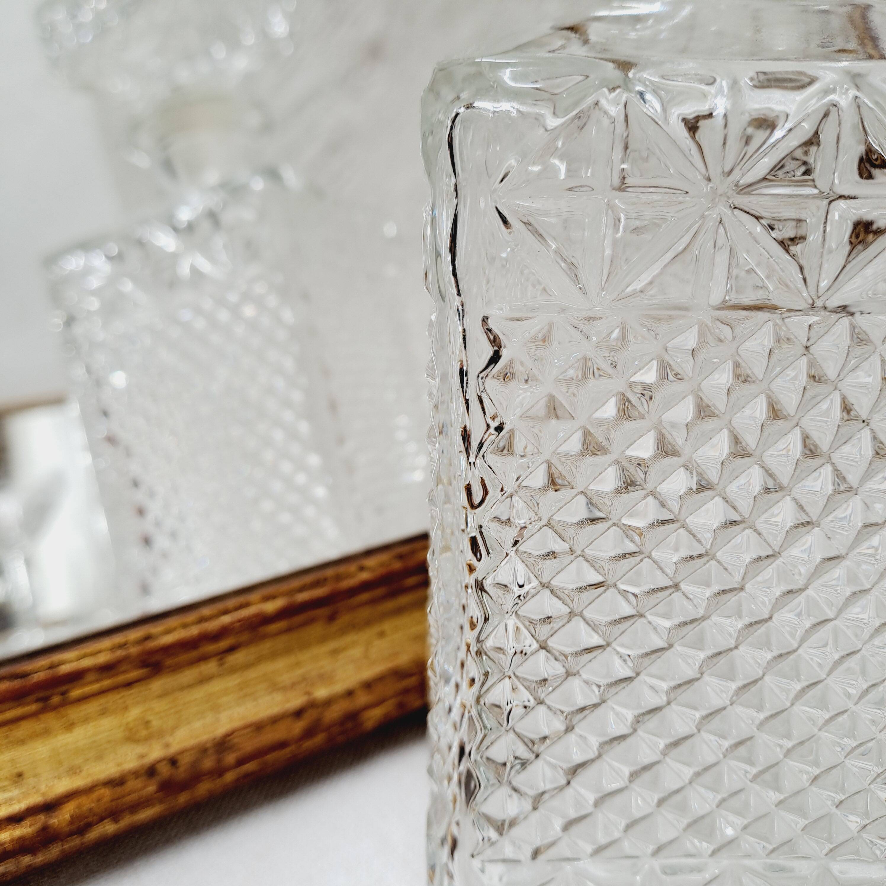 Carafe à whisky pointes de diamant