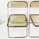 Pair of Plia chairs, Anonima Castelli, designed by Giancarlo Piretti, Italy