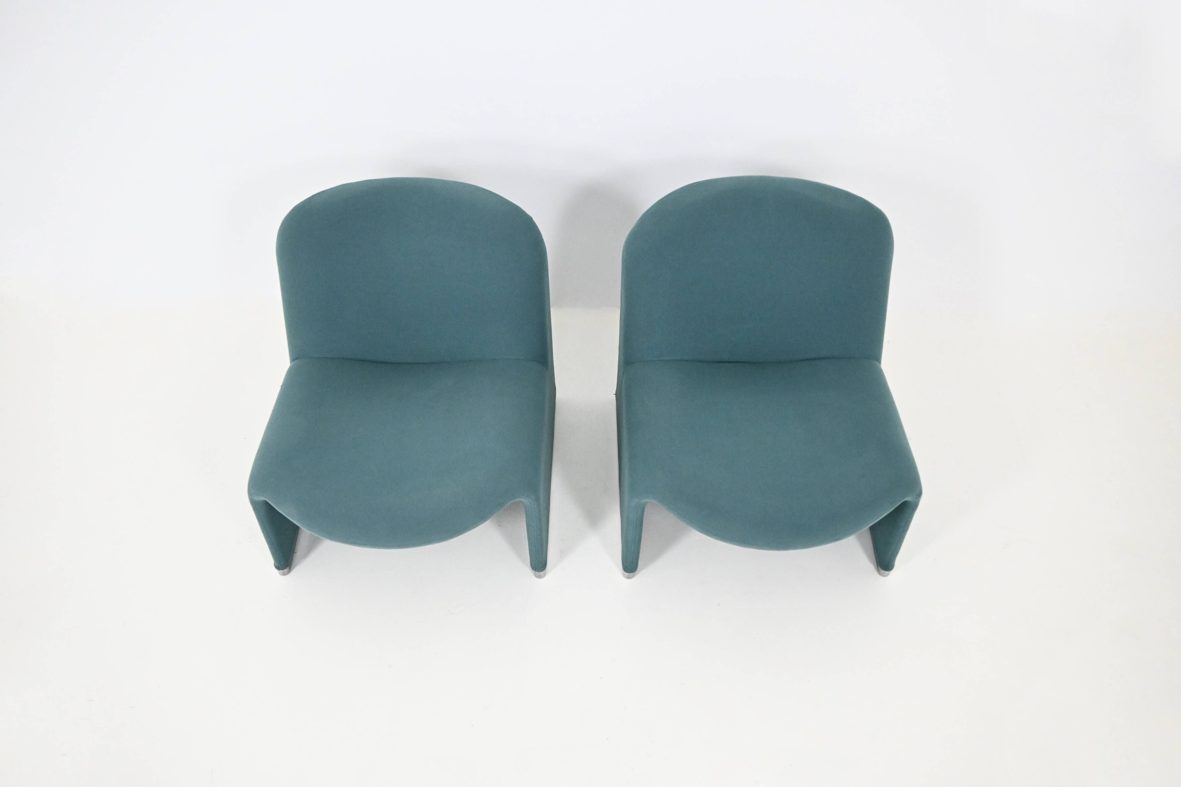 Paire de fauteuils « Alky » de Giancarlo Piretti pour Anonima Castelli, ann