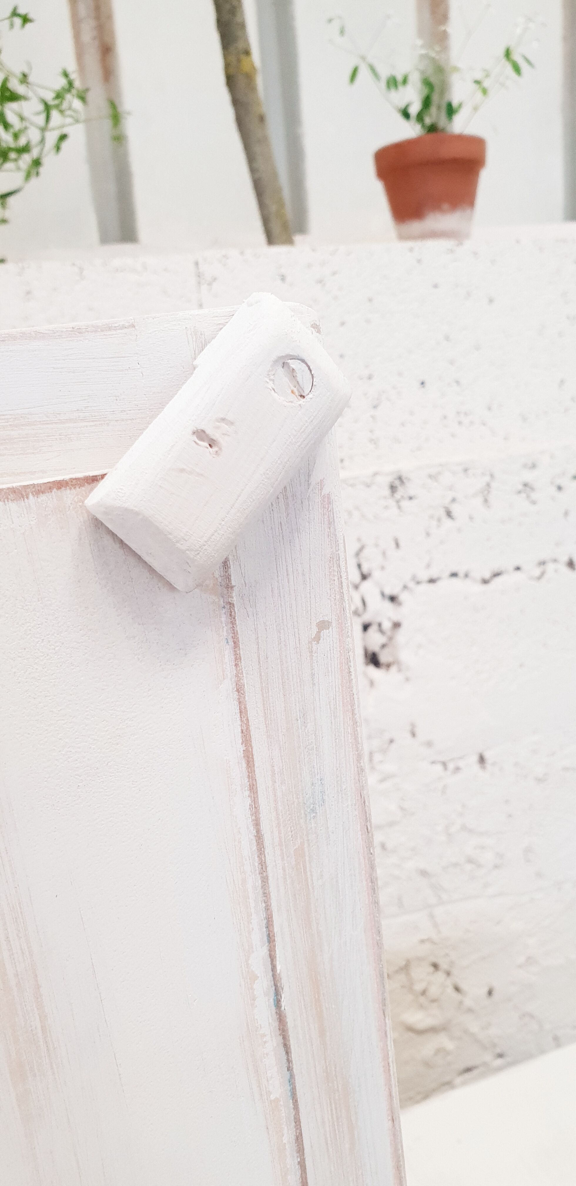 Vintage asymmetrical cabinet