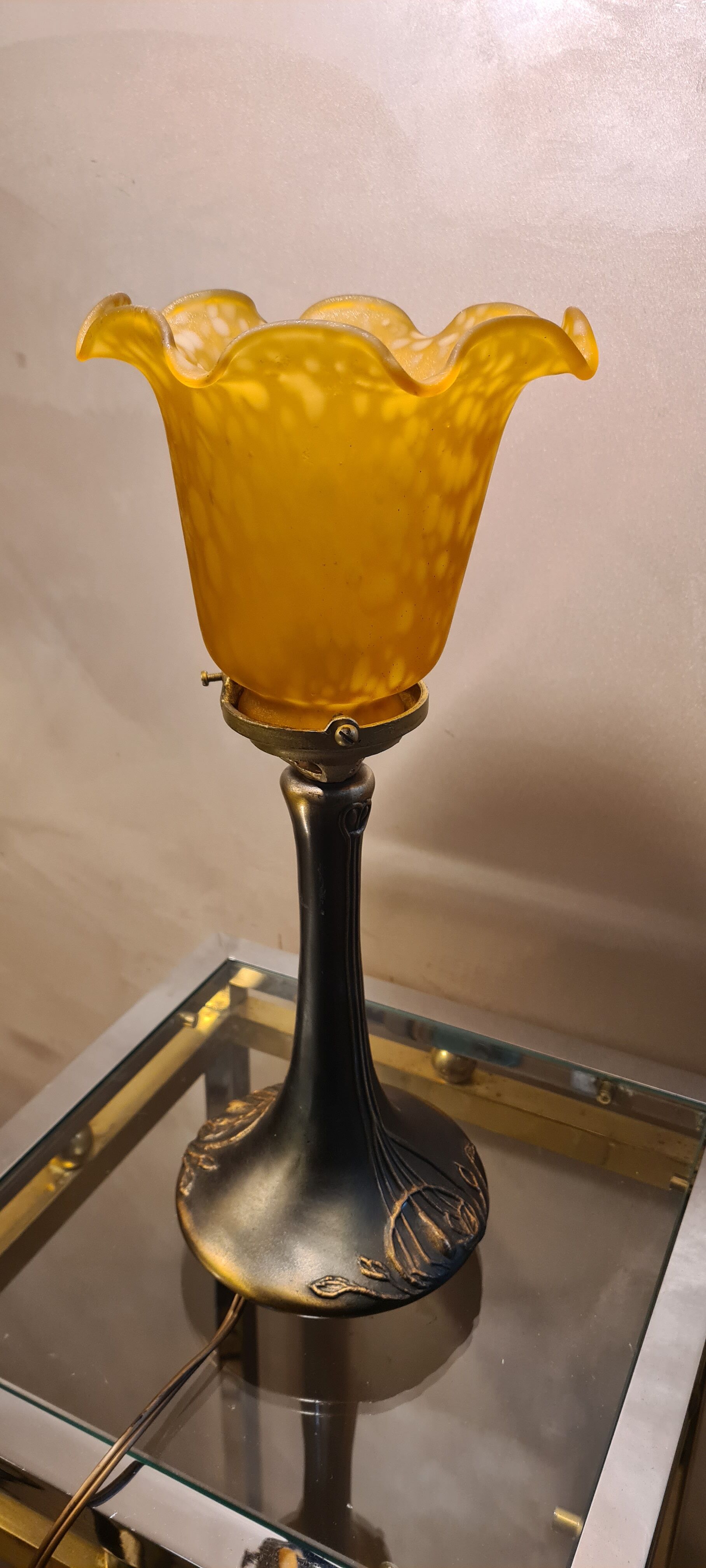 Art Nouveau style lamp