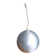 Vintage style brushed aluminium pendant light