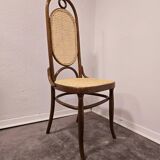 Chaises de salle à manger, bois courbé, M 17, dossier haut, 1 sur 4