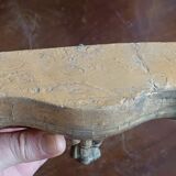 Antique gilded wooden frieze, shelf support