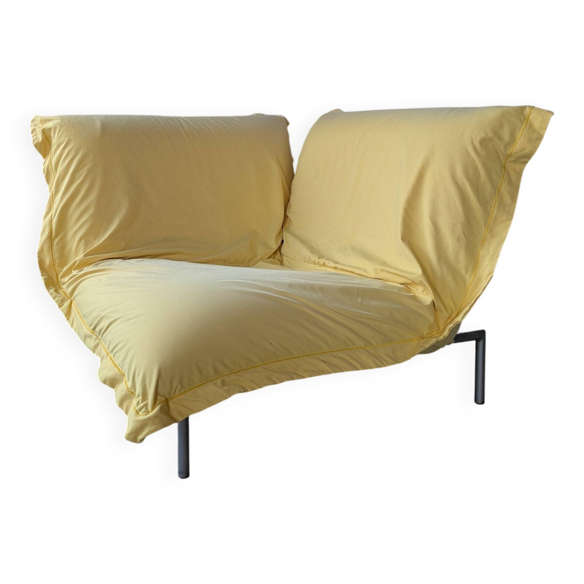 Cuddly corner armchair by Pascal Mourgue for Cinna