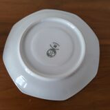 Limoges Porcelain Cup with Decor of Barbel Fish and Roses