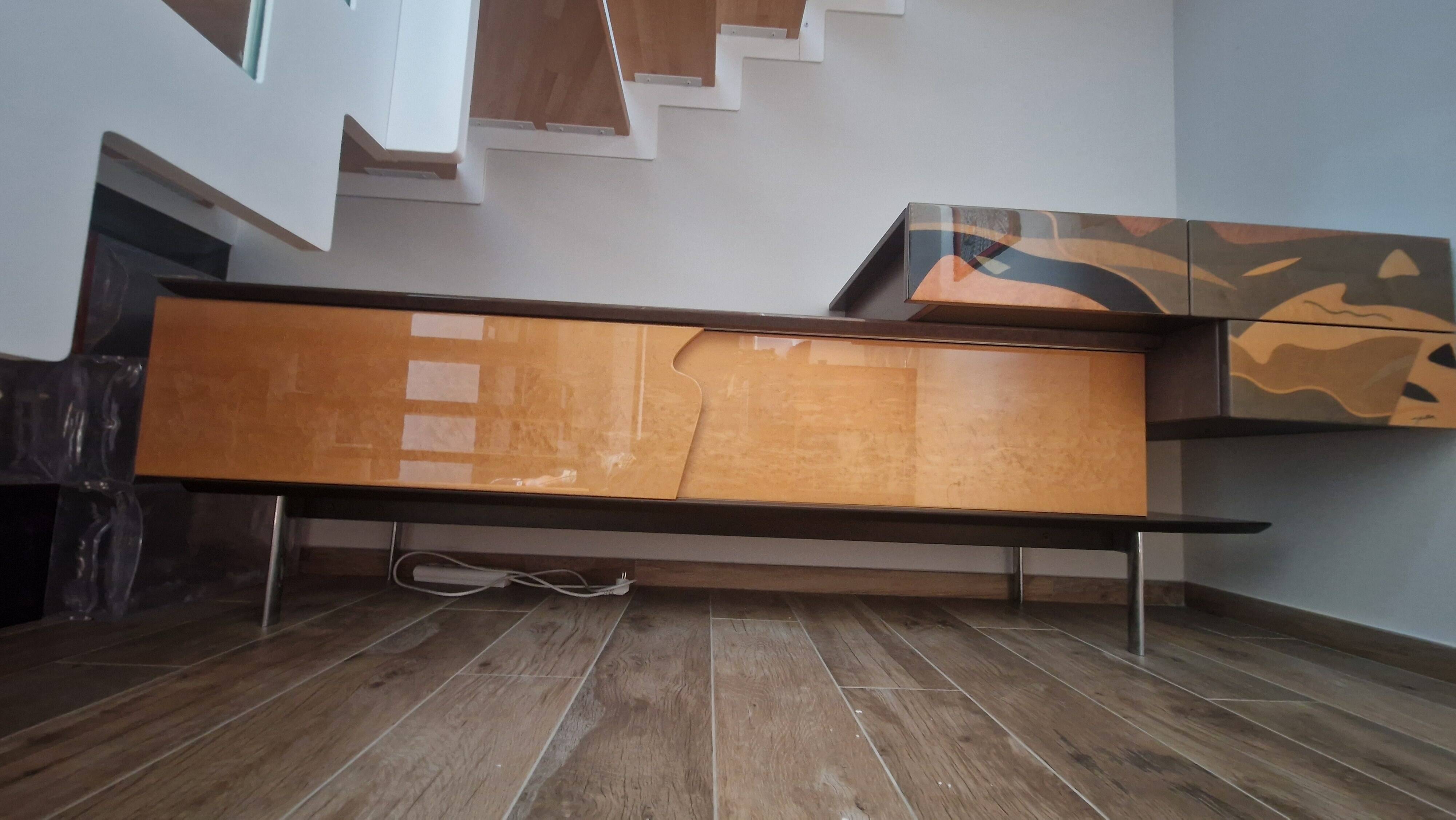 Unique piece of furniture designed by Carlo Malnati