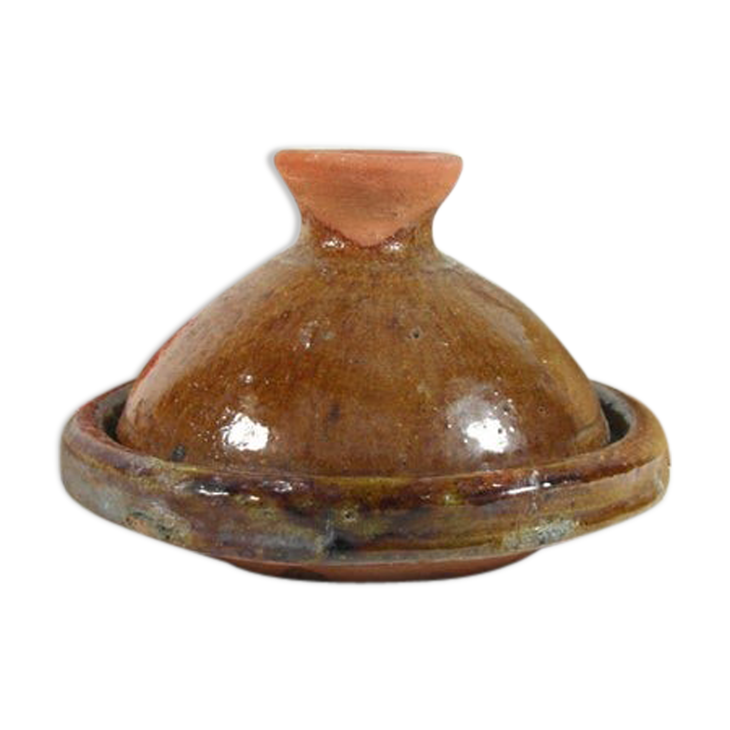 Terracotta tagine with lid