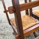 Suite of 6 wooden chairs  1940/1950