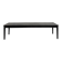 Large burnt wood table Shou Sugi Ban - 300 x 90 cm