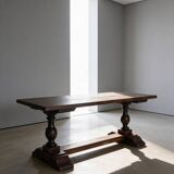 A fine 18th Century French walnut dining table