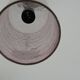 Cylindrical pink cracked glass ceiling lamp Retro design light fixture