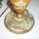 Lamp foot in onyx and laiton