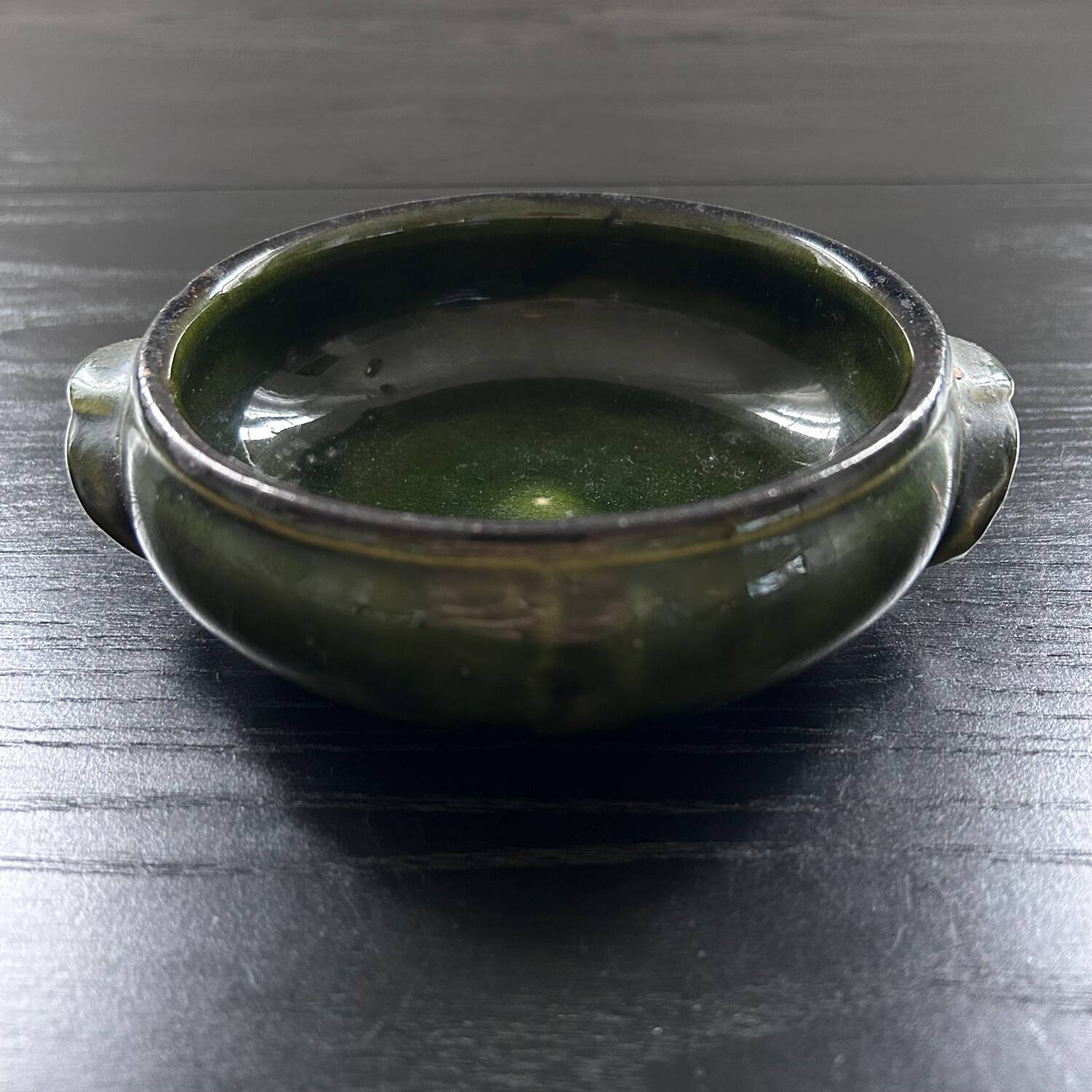 Olive green bowl