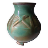 Vase en grès flammé début XXème