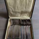 Ménagère métal argenté, 24pcs
