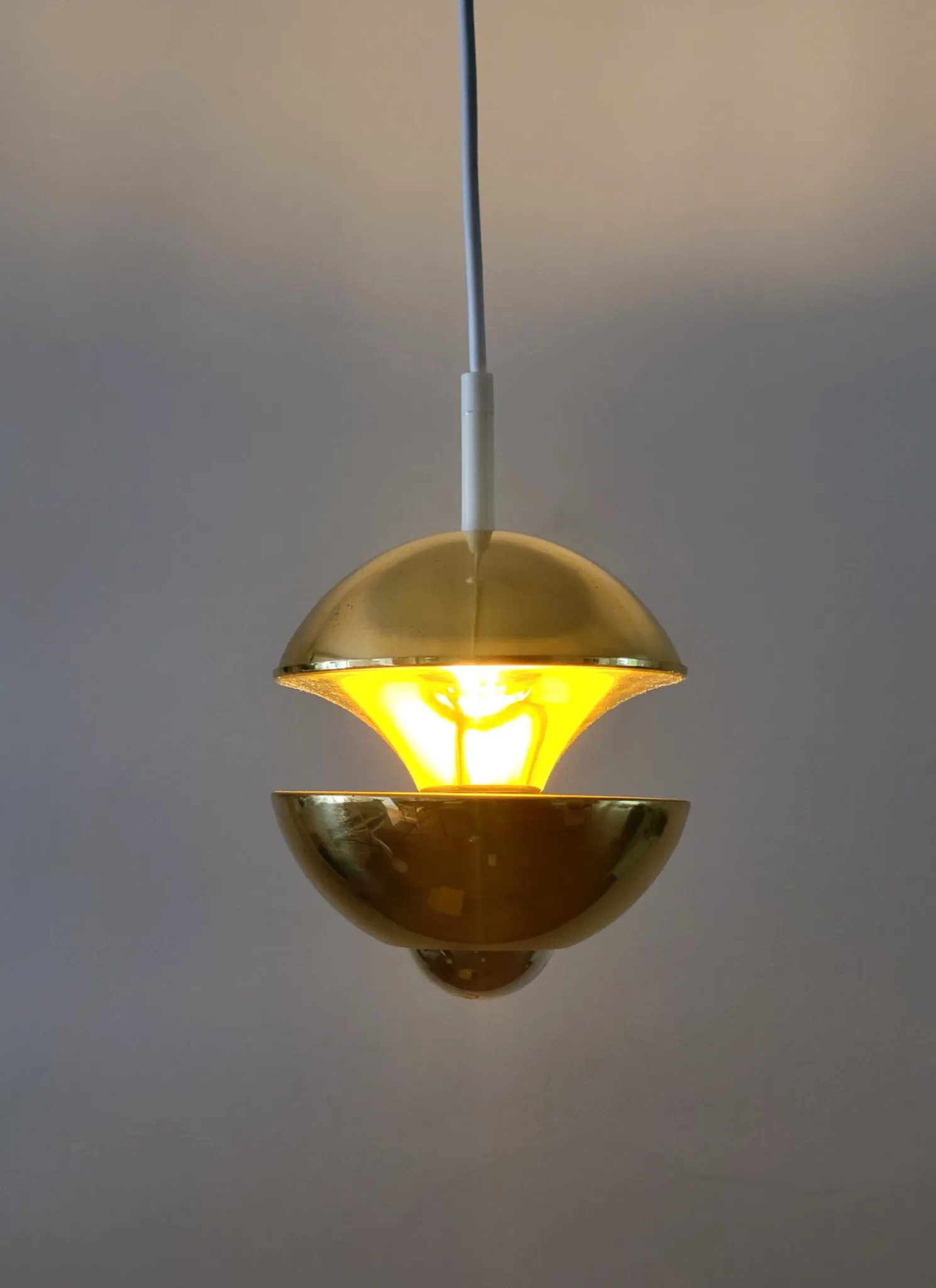 Klaus Hempel pendant lamp for Kaiser Leuchten, Germany 1970