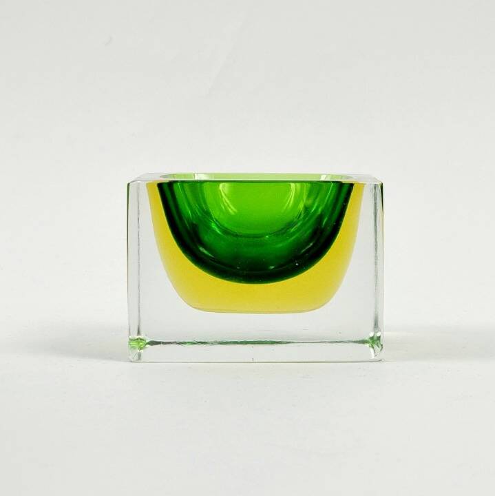 Mid Century Murano Glass Catchall/Ashtray by Flavio Poli for Seguso, 1970s