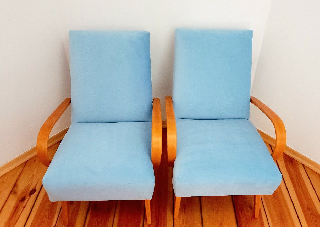 Armchairs by Jaroslav Šmidek for TON, Czechoslovakia, 1960s, Set of 2