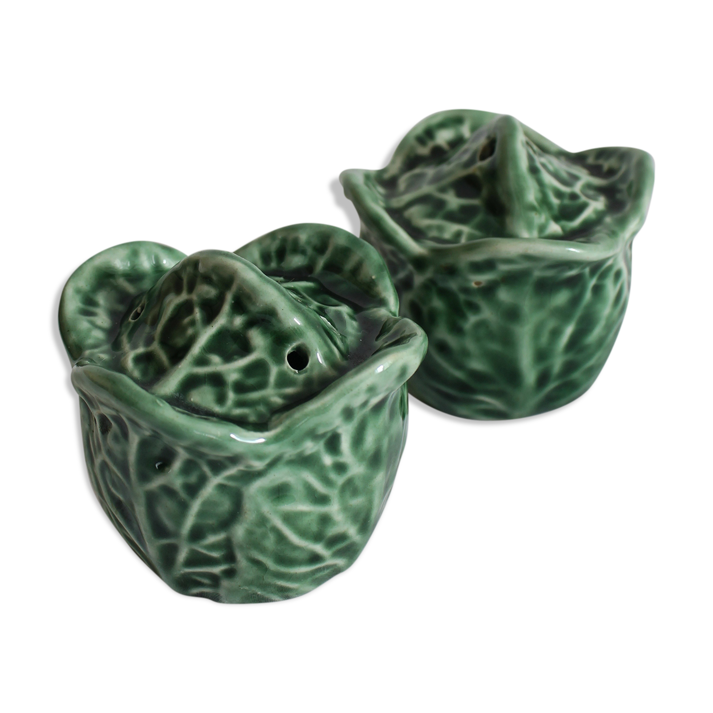 Salt and pepper shaker cabbage slurry